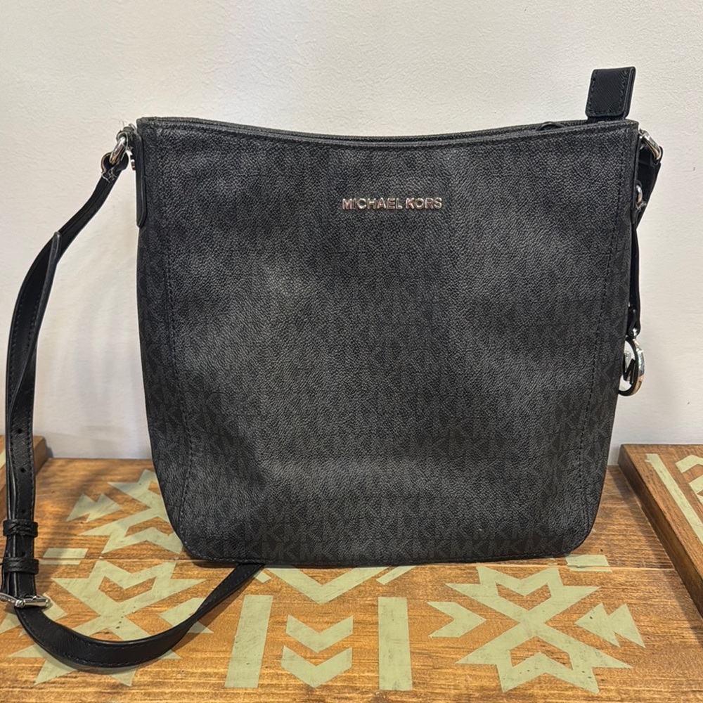 Michael Kors Charcoal Shoulder Bag